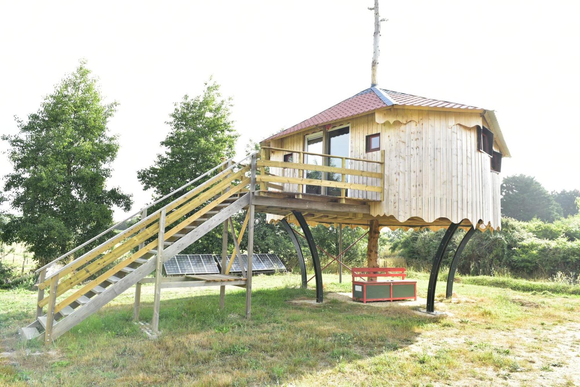 Yourte Roulotte Et Gite De La Laita Clohars-Carnoët Exterior foto