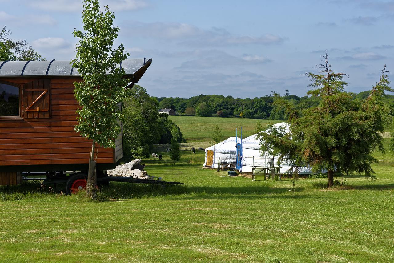 Yourte Roulotte Et Gite De La Laita Clohars-Carnoët Exterior foto
